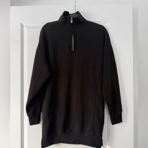 RETROD Black Zip Up Woman’s Dress